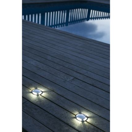 FARO 70564 - LED Екстериорна лампа за вграждане KEENAN-3 LED/1W/12V IP67