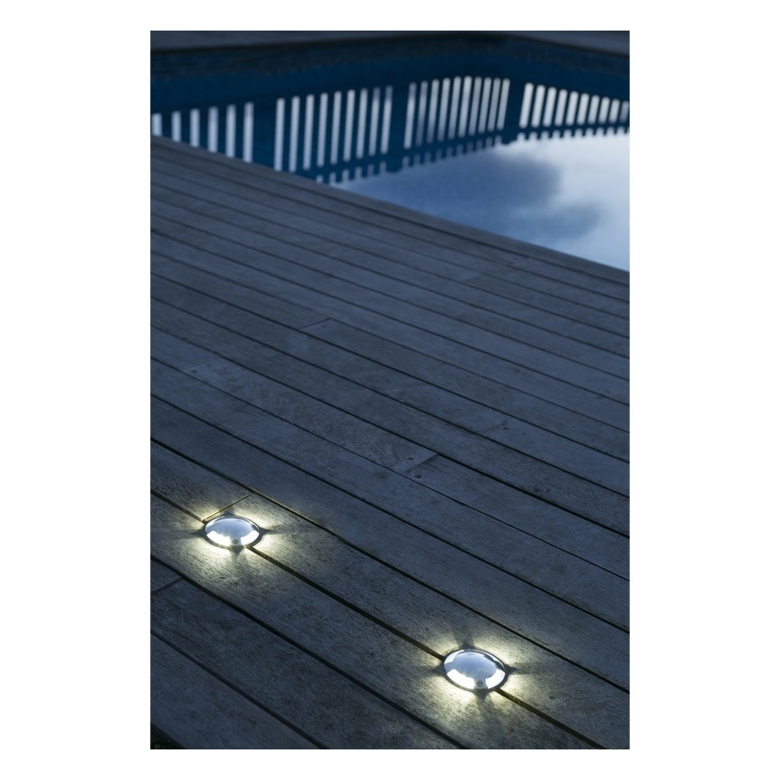 FARO 70564 - LED Екстериорна лампа за вграждане KEENAN-3 LED/1W/12V IP67