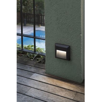 FARO 70655 - LED Екстериорен аплик GRANT-C LED/1W/230V IP65