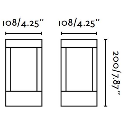 FARO 70755 - LED Външна лампа AGRA LED/10W/230V IP54