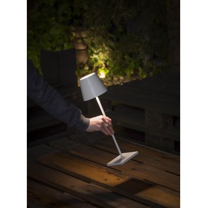 FARO 70775 - LED Екстериорна сензорна настолна лампа TOC LED/2,2W/3,7V/230V IP54