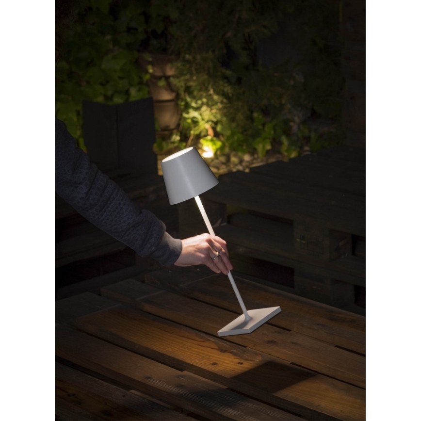 FARO 70775 - LED Екстериорна сензорна настолна лампа TOC LED/2,2W/3,7V/230V IP54