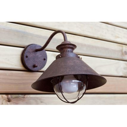 FARO 71110 - Екстериорна Стенна лампа NAUTICA 1xE27/11W/230V
