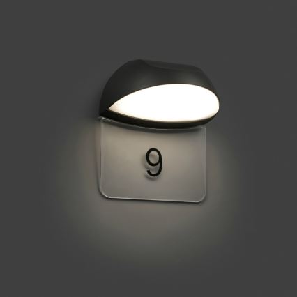 FARO 71197 - Външно LED стенно осветително тяло NUM LED/7W/230V IP54