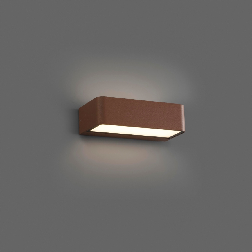 FARO 71309 - LED външно стенно осветително тяло TAKUA LED/10W/230V IP65 кафяво