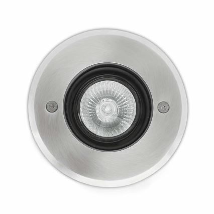 FARO 71489N - Екстериорна лампа за алея TECNO-6  1xGU10/50W/230V IK08 IP67
