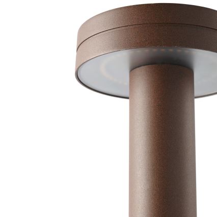 FARO 71949 - LED Екстериорна лампа ESPOT LED/9W/230V 2200/2700/3200/4000K IK07 IP65 60 см кафяв