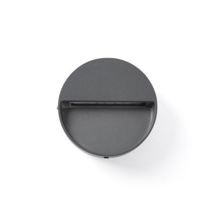 FARO 71960 - LED осветително тяло за стълби DUNE LED/3W/230V 2200/2700/3200/4000K IP65 антрацит кръгло