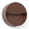 FARO 71962 - LED стълбищно осветително тяло DUNE LED/3W/230V 2200/2700/3200/4000K IP65 кафяво кръгло