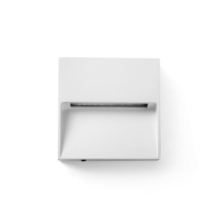 FARO 71964 - LED стълбищно осветително тяло DUNE LED/3W/230V 2200/2700/3200/4000K IP65 бяло квадратно