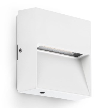 FARO 71964 - LED осветително тяло за стълбище DUNE LED/3W/230V 2200/2700/3200/4000K IP65 бяло, квадратно