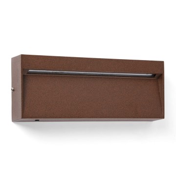 FARO 71968 - LED стълбищно осветително тяло DUNE LED/6W/230V 2200/2700/3200/4000K IP65 кафяво правоъгълно