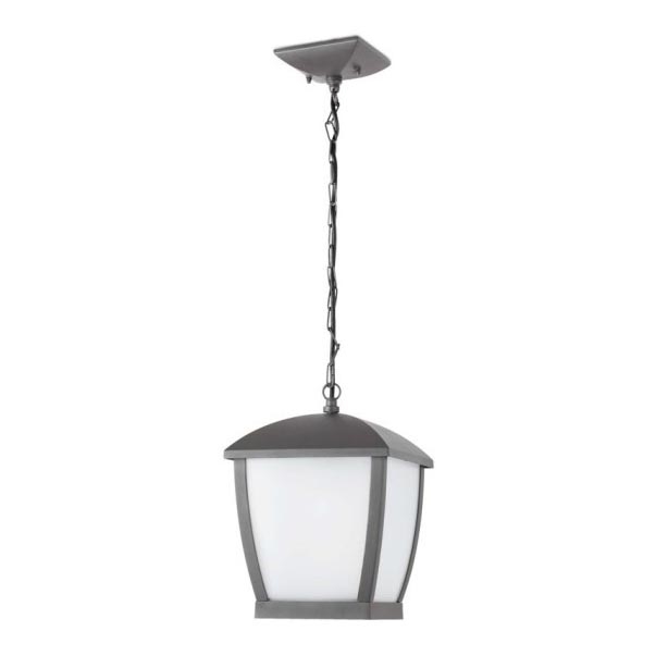FARO 75002 - Външен полилей на верига WILMA 1xE27/100W/230V IP44
