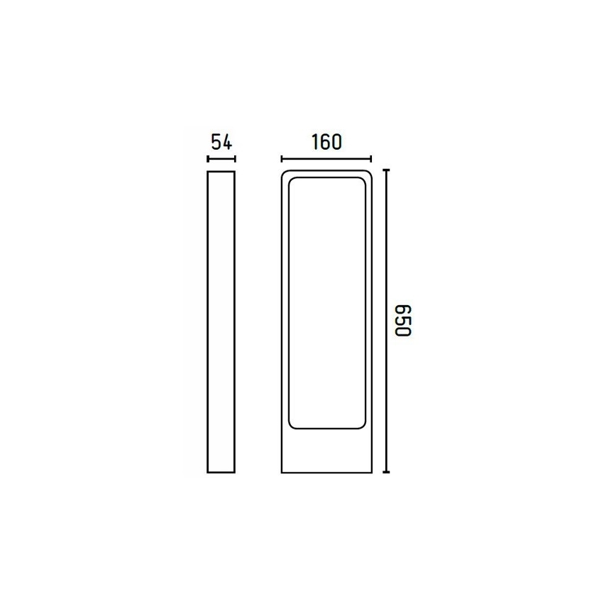 FARO 75520 - Външна LED лампа DAS LED/5W/230V IP54