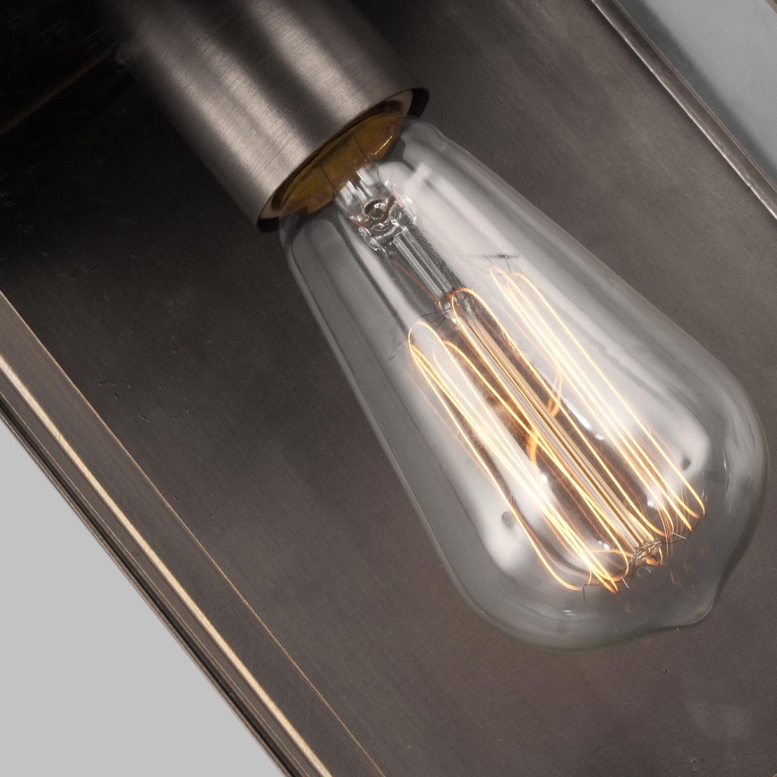 Feiss - Екстериорен аплик GLENVIEW 1xE27/60W/230V IP44 антрацит