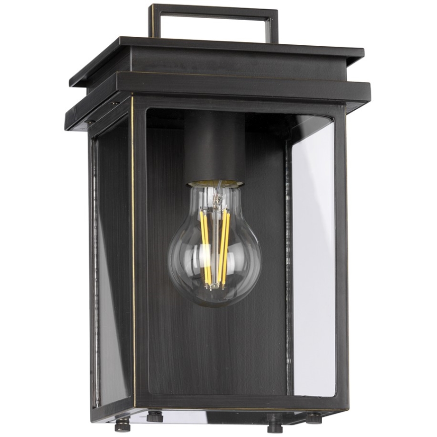 Feiss - Екстериорен аплик GLENVIEW 1xE27/60W/230V IP44 антрацит