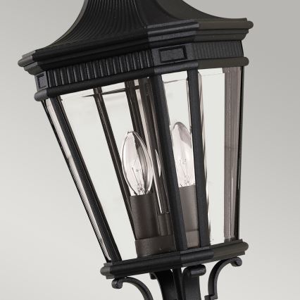 Feiss - Екстериорен пендел COTSWOLD LANE 2xE14/60W/230V черен
