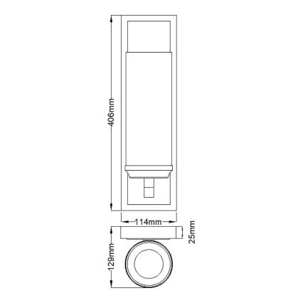Feiss - LED Лампа за стена за баня AMALIA 1xG9/3,5W/230V IP44 лъскав хром