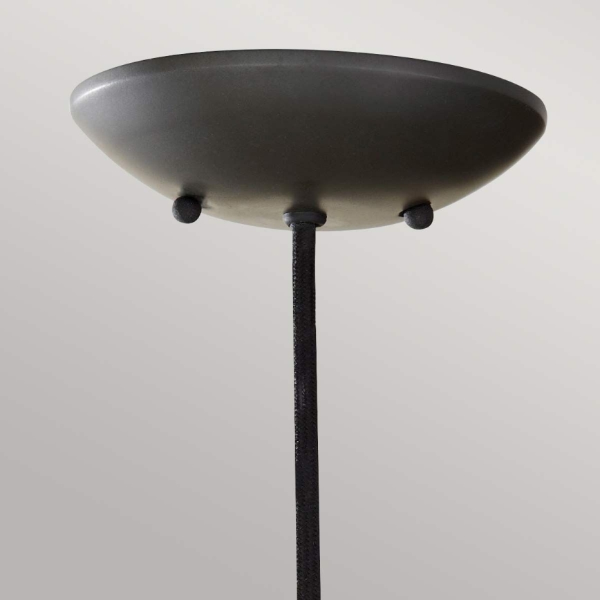 Feiss - Полилей на кабел BESO 1xE27/60W/230V Ø 17,9 cm черен/меден