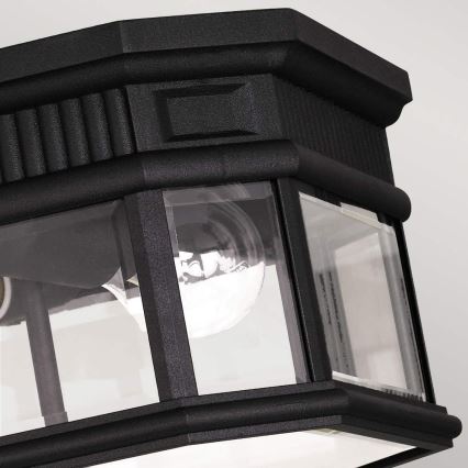 Feiss - Екстериорна лампа за таван COTSWOLD LANE 2xE27/60W/230V IP44