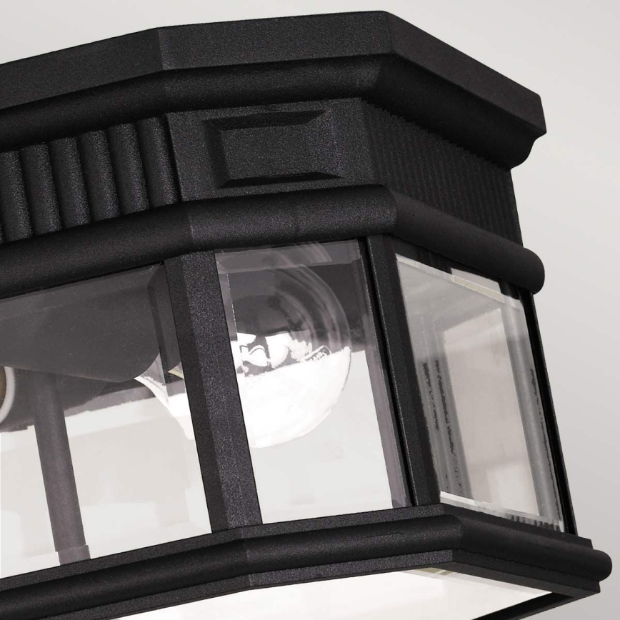 Feiss - Екстериорна лампа за таван COTSWOLD LANE 2xE27/60W/230V IP44