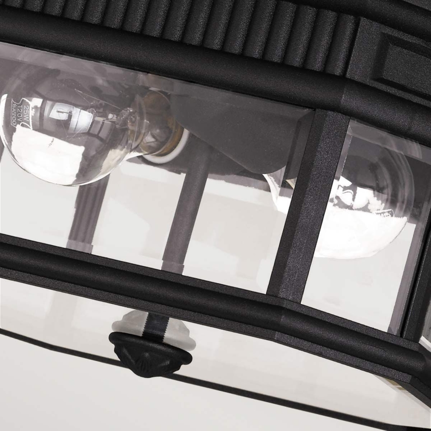 Feiss - Екстериорна лампа за таван COTSWOLD LANE 2xE27/60W/230V IP44