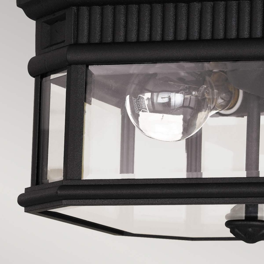 Feiss - Екстериорна лампа за таван COTSWOLD LANE 2xE27/60W/230V IP44