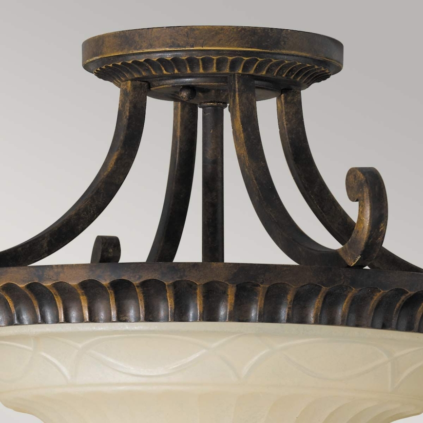 Feiss - Полилей за повърхностен монтаж DRAWING ROOM 2xE27/60W/230V