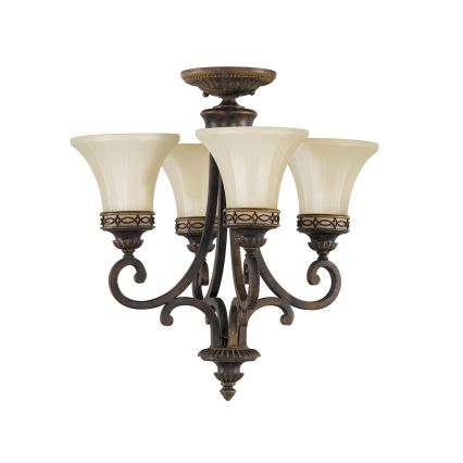 Feiss - Пендел DRAWING ROOM 4xE27/60W/230V