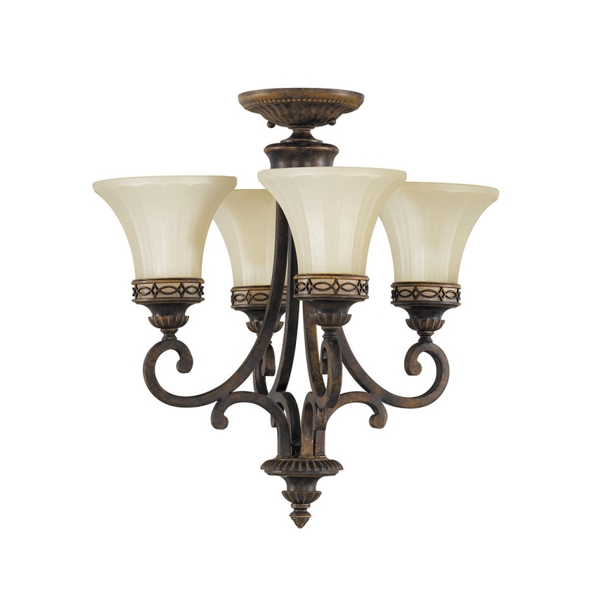 Feiss - Пендел DRAWING ROOM 4xE27/60W/230V