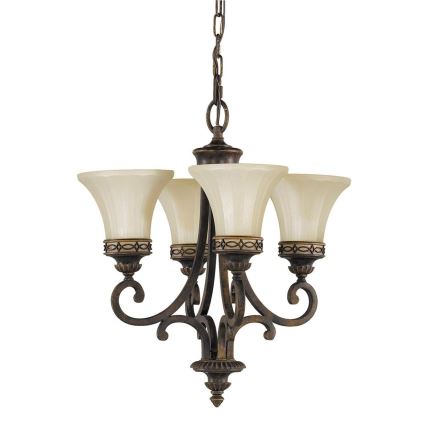 Feiss - Пендел DRAWING ROOM 4xE27/60W/230V