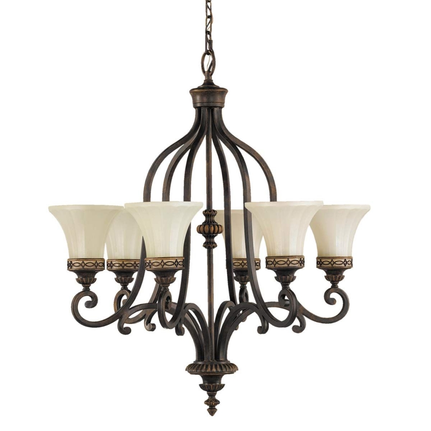 Feiss - Пендел DRAWING ROOM 6xE27/60W/230V