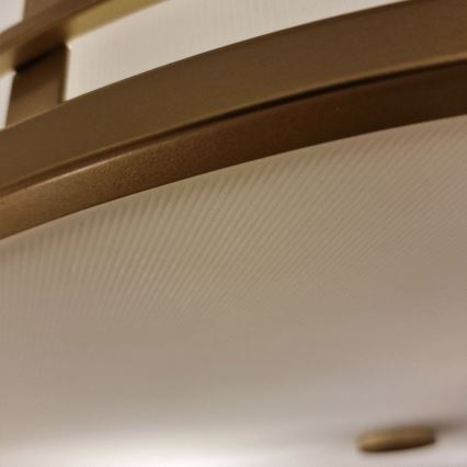 Feiss - Полилей на тръба FUSION 3xE27/40W/230V златен