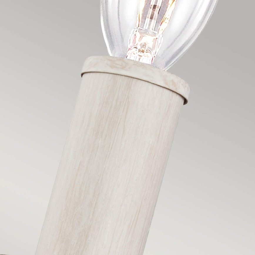 Feiss - Стенно осветително тяло HARTSVILLE 1xE14/40W/230V бежово/кафяво