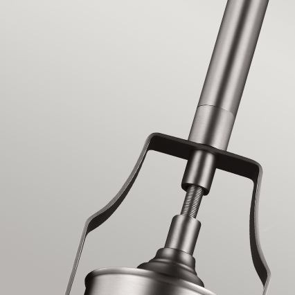 Feiss - Висящ полилей HOBSON 1xE27/60W/230V сребрист