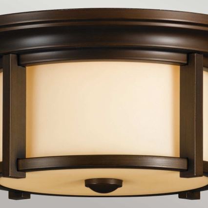 Feiss - Екстериорна лампа за таван MERRIL 2xE27/60W/230V IP44
