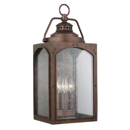 Feiss - Екстериорен аплик RANDHURST 3xE14/40W/230V IP44