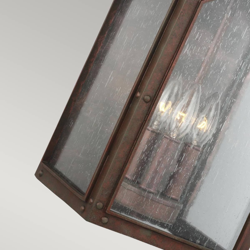Feiss - Екстериорен аплик RANDHURST 3xE14/40W/230V IP44
