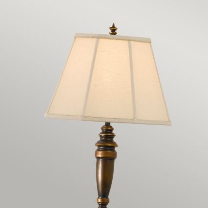Feiss - Лампион LINCOLNDALE 1xE27/60W/230V бронзов/бежов