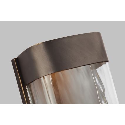 Feiss - LED Екстериорен аплик BENNIE LED/14W/230V IP44 бронз