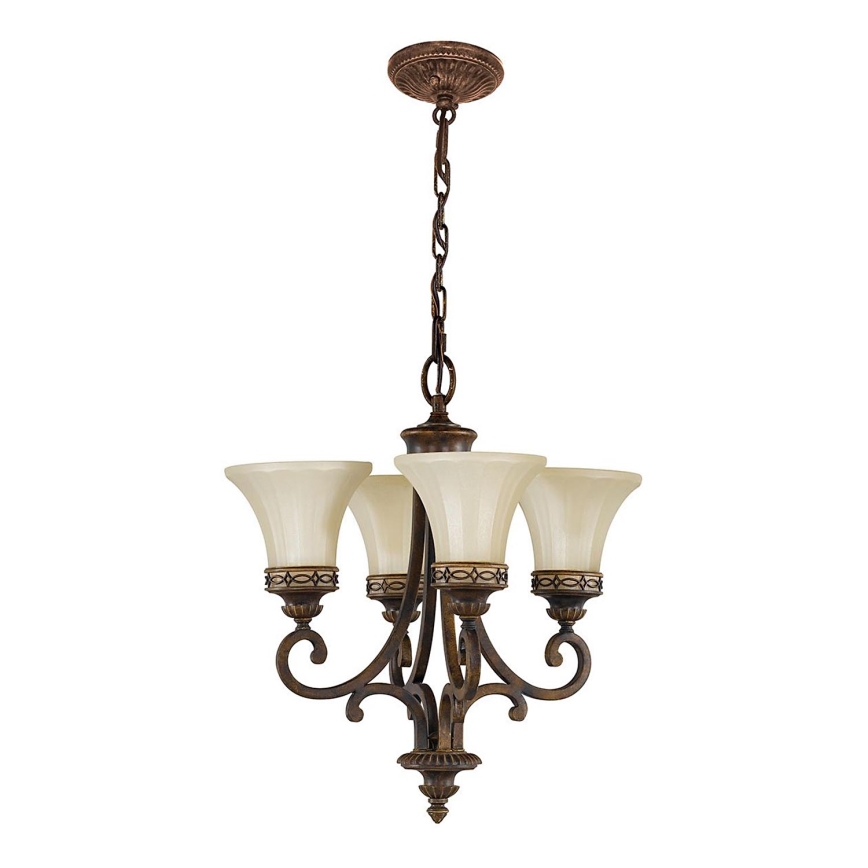 Feiss - Пендел DRAWING ROOM 4xE27/60W/230V