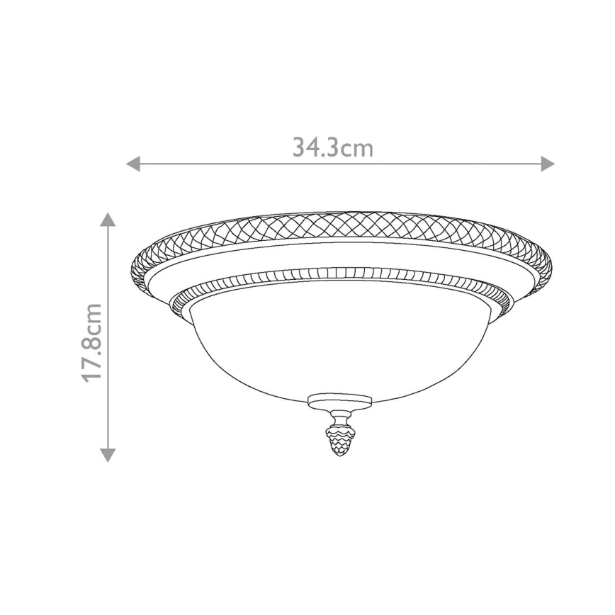 Feiss - Плафон KELHAM HALL 2xE27/60W/230V