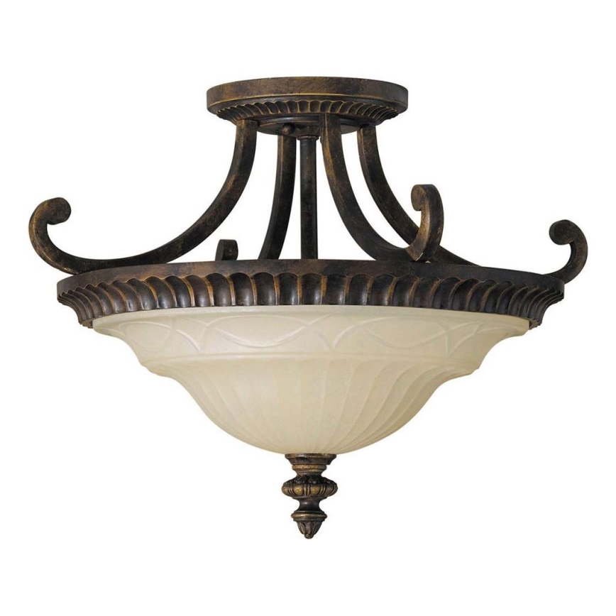 Feiss - Полилей за повърхностен монтаж DRAWING ROOM 2xE27/60W/230V