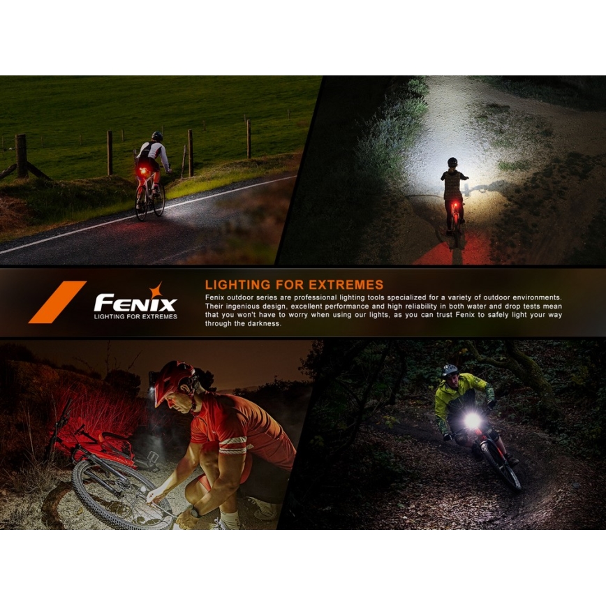 Fenix BC06R - LED Димируема акумулаторна светлина за велосипед LED/USB IP66 90 lm 24,5 h 560 mAh