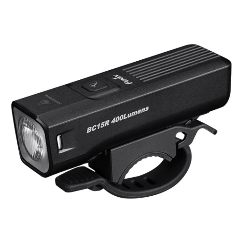 Fenix BC15R - LED Димируема акумулаторна светлина за велосипед LED/USB IP66 400 лъскав 31,5 h 2600 mAh