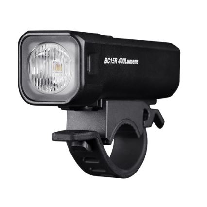 Fenix BC15R - LED Димируема акумулаторна светлина за велосипед LED/USB IP66 400 лъскав 31,5 h 2600 mAh
