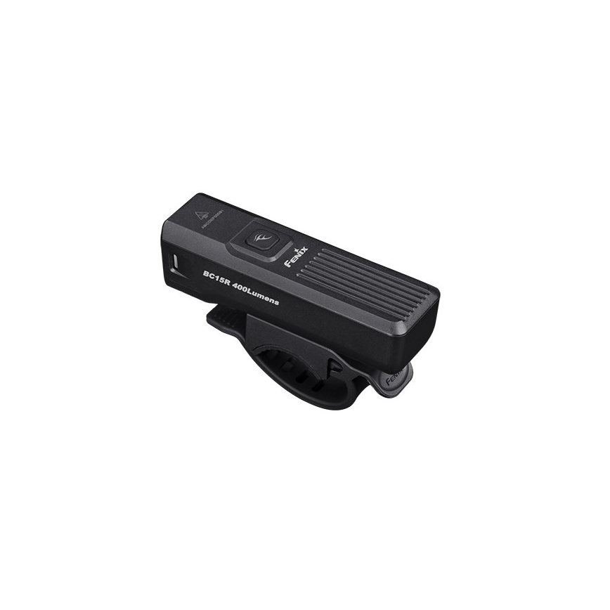 Fenix BC15R - LED Димируема акумулаторна светлина за велосипед LED/USB IP66 400 лъскав 31,5 h 2600 mAh
