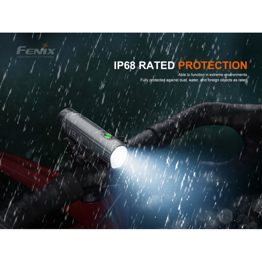 Fenix BC21RV30 - LED Акумулаторна велосипедна лампа LED/USB IP68 1200 lm 33 ч