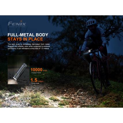 Fenix BC21RV30 - LED Акумулаторна велосипедна лампа LED/USB IP68 1200 lm 33 ч