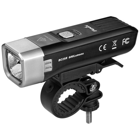 Fenix BC25R - LED Акумулаторна лампа за колело LED/USB IP66 600 lm 36 ч